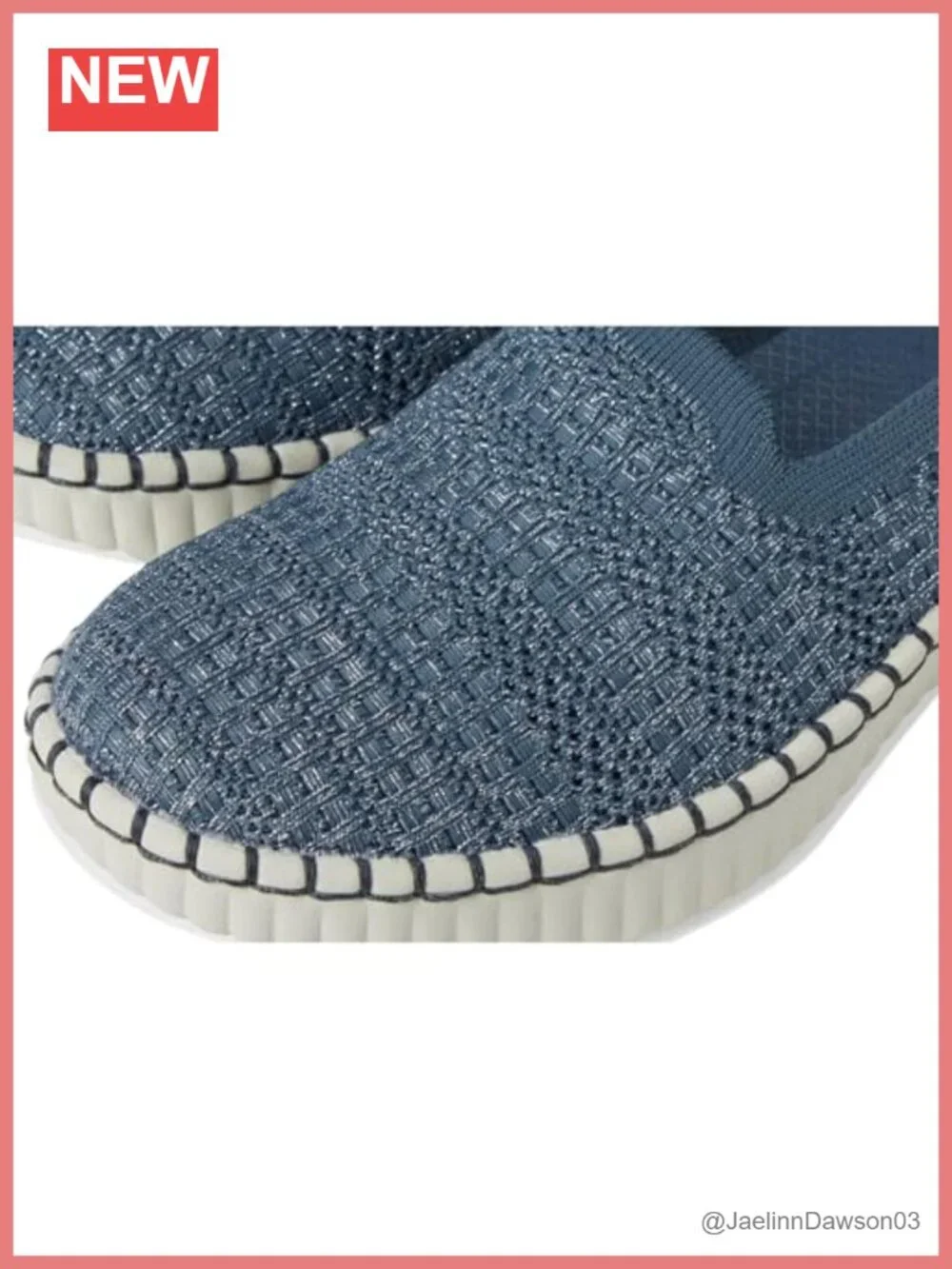 Slip-On Loafers Women Hands-Free Heel Pillow Memory Foam Walk Shoes